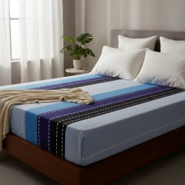 Capa Protetor para Colch�o Solteiro Padr�o Estampada com Z�per 