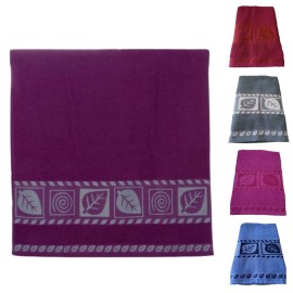 Toalha de Banho Felpuda Jacquard 100%Algodo 390 gr