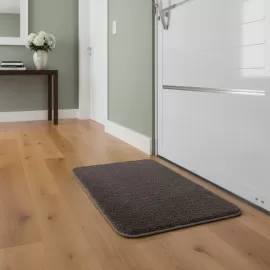 Tapete de Porta Capacho Antiderrapante  40x65 peludo macio