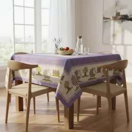 Toalha de Mesa T�rmica Imperme�vel 4 cadeiras 1,40 Pl�stico