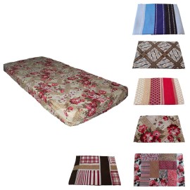 Capa Protetor para Colcho Solteiro Box Estampada Zper