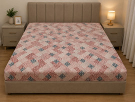 Capa Protetor Para Colch�o Casal Queen Estampada Z�per