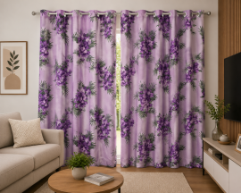 Cortina R�stica Estampada 3,00 x 1,80 Decora��o Sala Quarto 